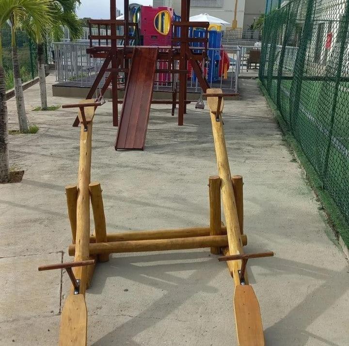 Apartamento Mobiliado Para Temporada Em Condominio Fechado João Pessoa Kültér fotó